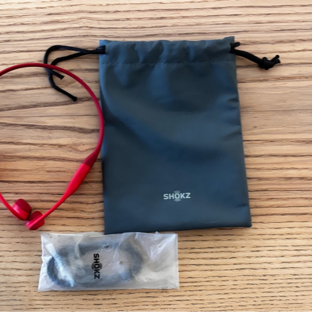 Shokz Red Wireless Headphones